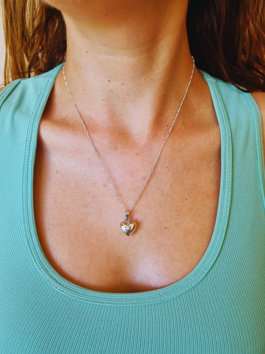 Colgante Corazón de plata 925