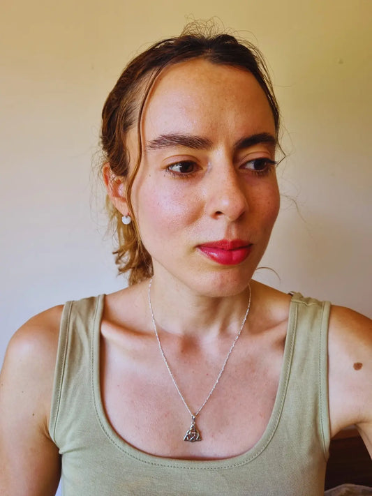 Colgante Triqueta pequeña de plata 925