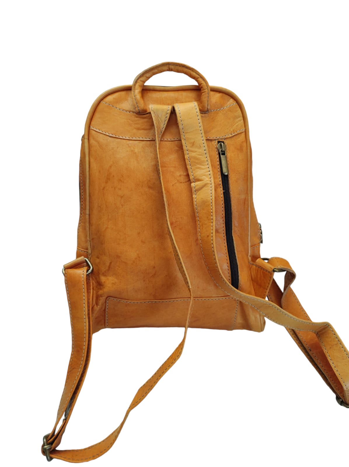 Mochila de cuero natural - Malak