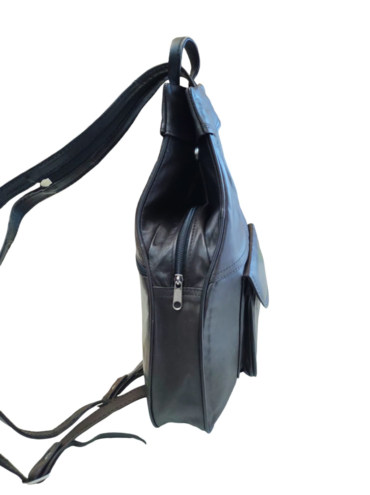 Mochila de cuero natural Salwa