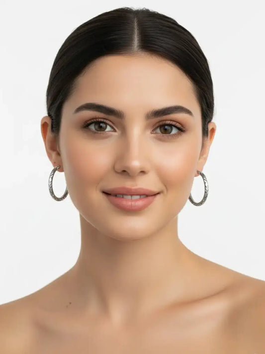 Aro argolla de plata 925