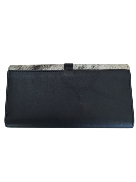 Billetera de cuero natural negra - Gul