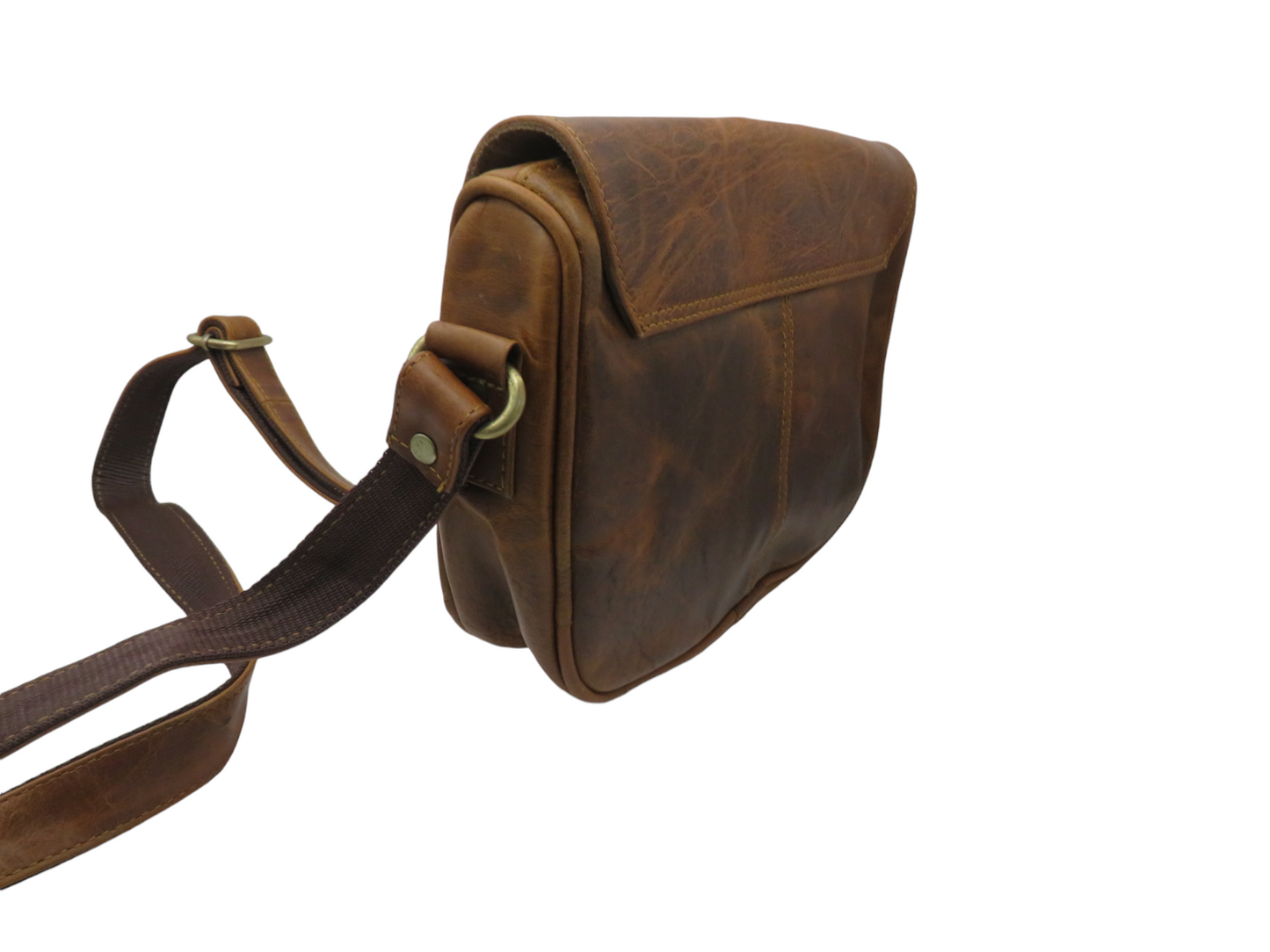 Cartera de cuero natural - Amira