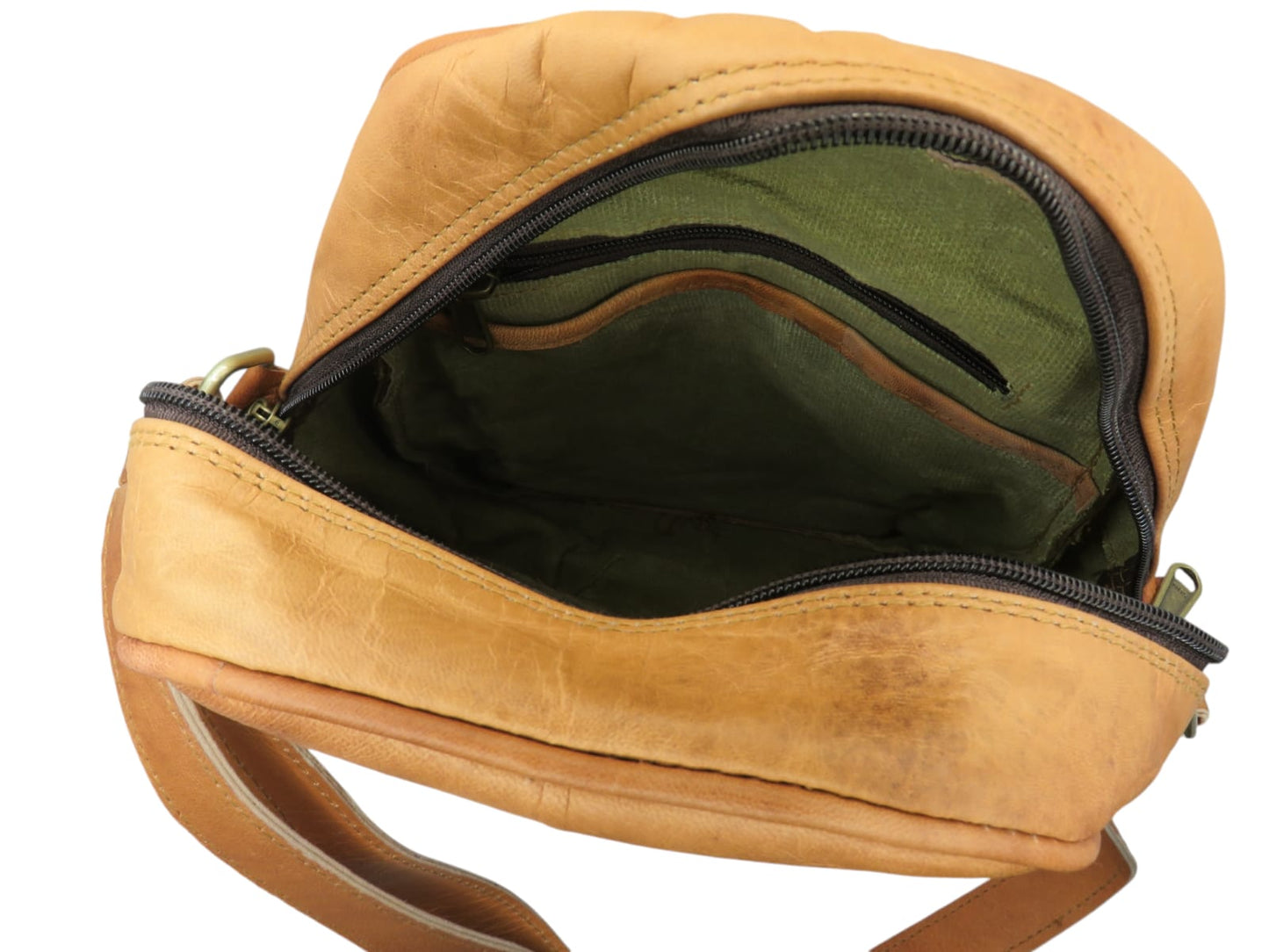 Cartera de cuero natural - Soraya
