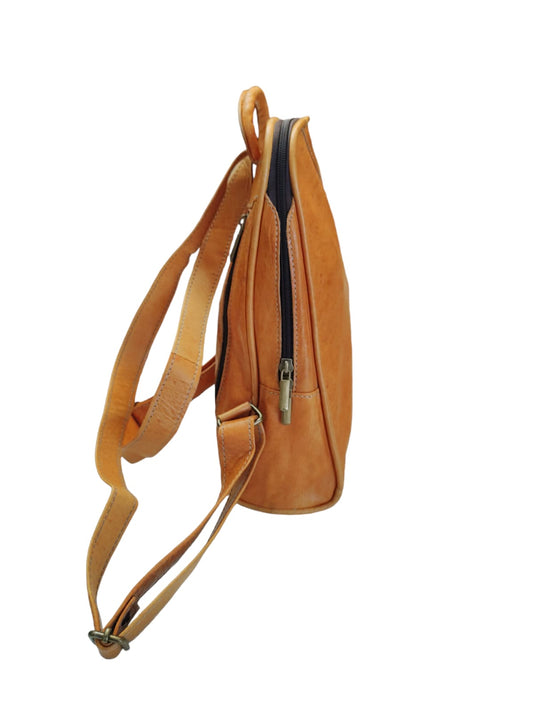 Mochila de cuero natural - Malak