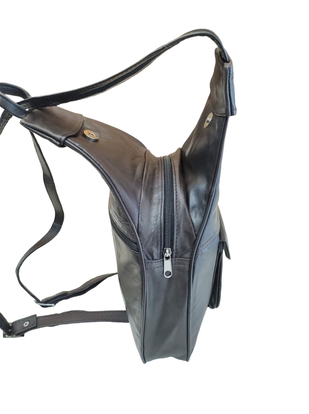 Mochila de cuero natural Salwa