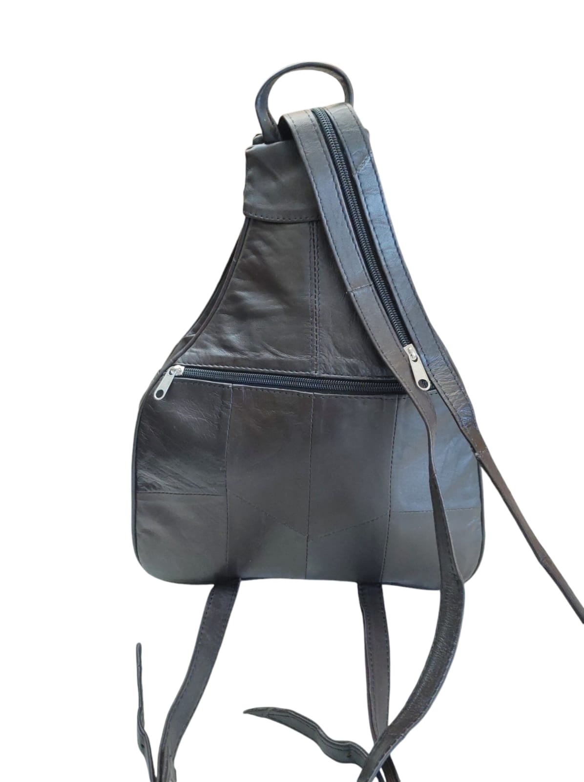 Mochila de cuero natural Salwa